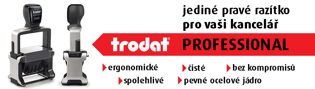 The right stamp 
for your office - Trodat Professional